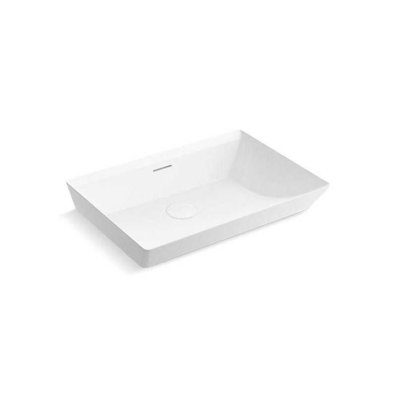KOHLER Brazn 23 rectangular Vessel bathroom Sink - Cheap Fitting