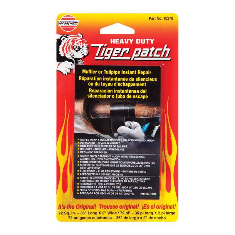 Versachem Tiger Patch Muffler/Tailpipe Tape - Cheap Fitting