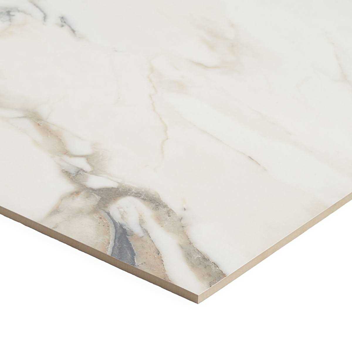 Saroshi Marble Look Porcelain Floor and Wall Tile Ivy Hill Tile - Cheap Fitting
