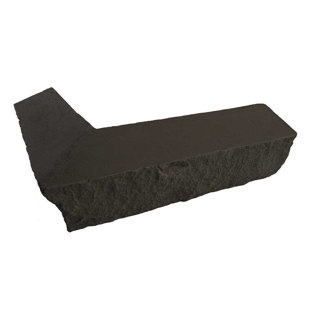 GenStone Faux Stacked Stone 90 Degree Outside Corner - Cheap Fitting