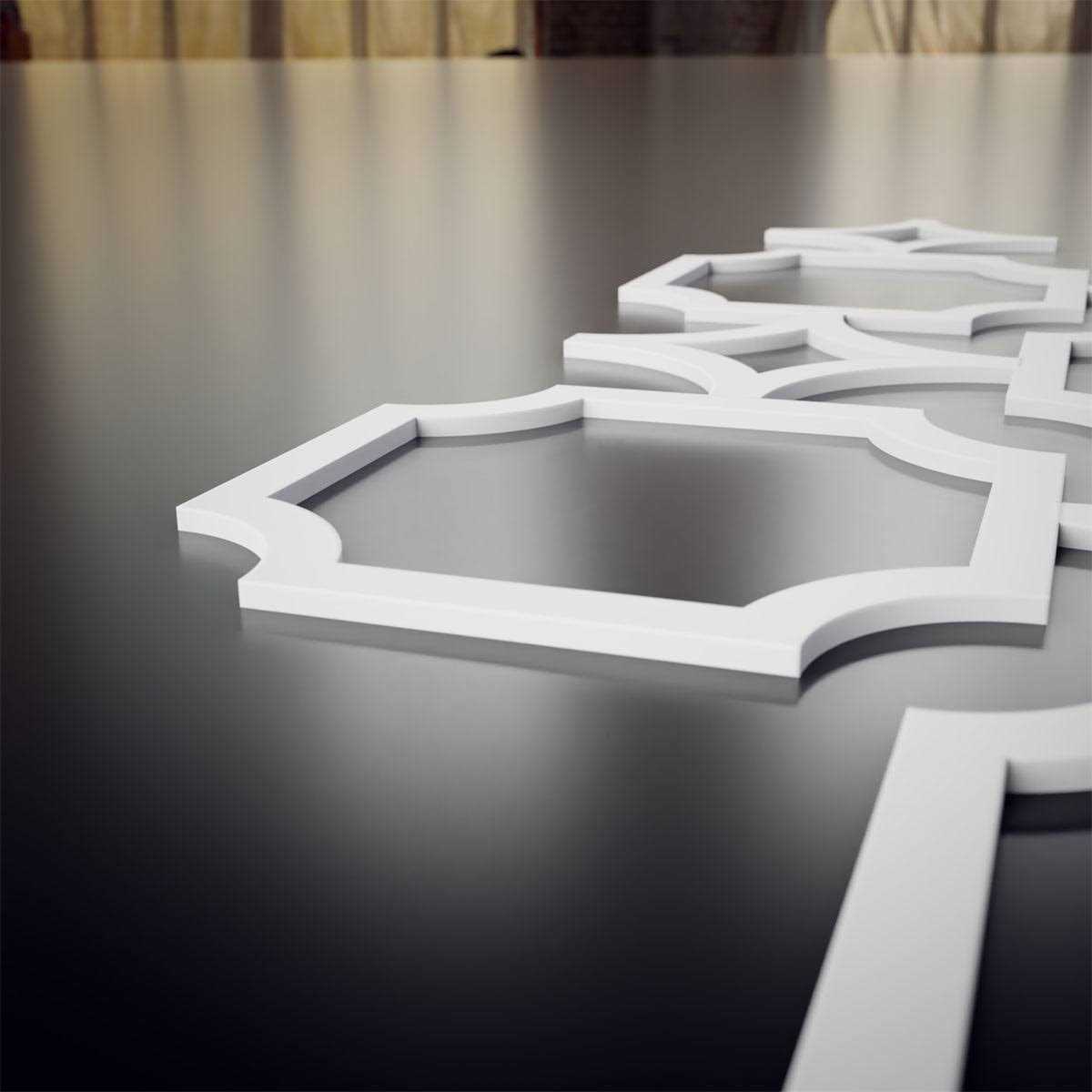 Anderson Decorative Fretwork Wall Panels in Architectural Grade PVC - Cheap Fitting