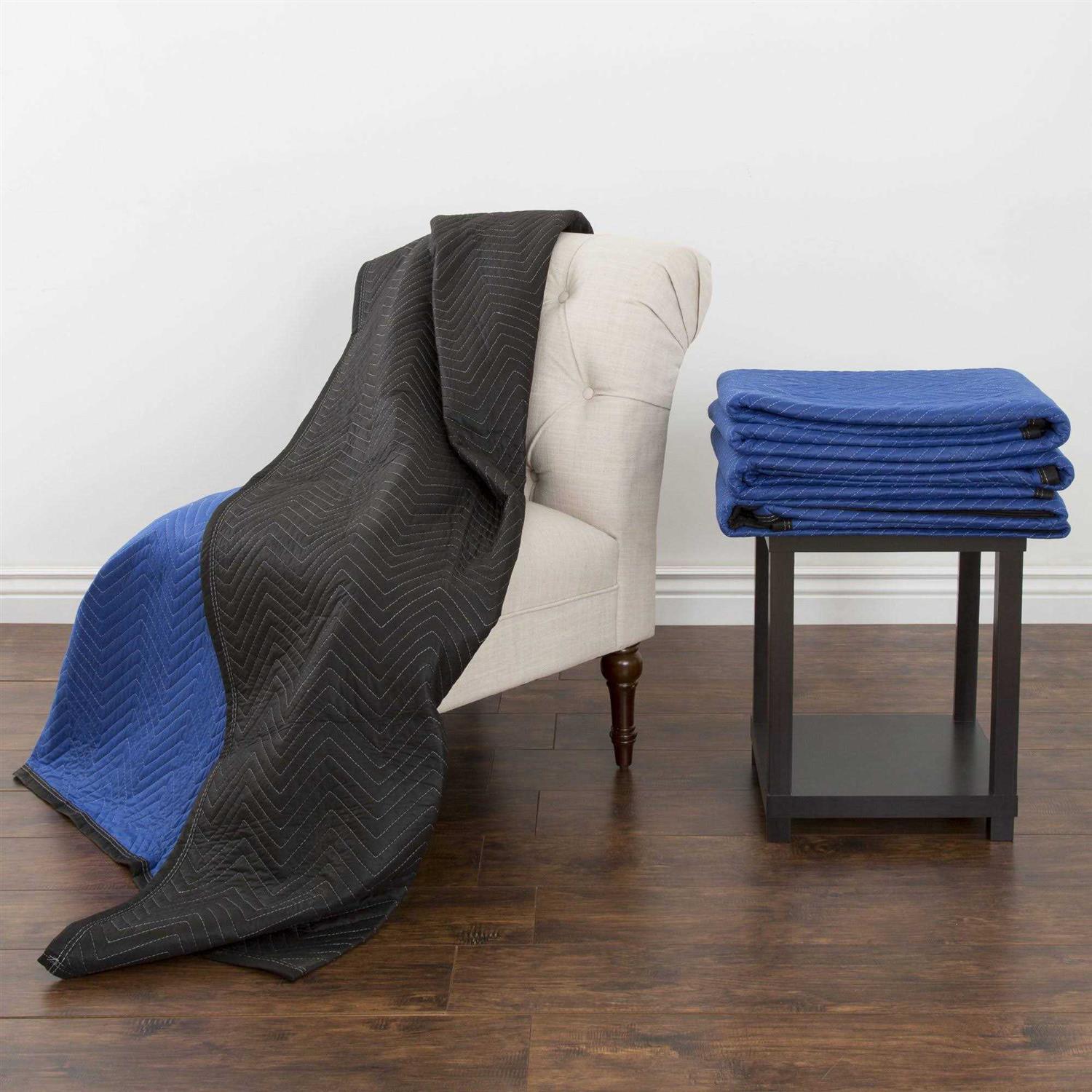 Stalwart Moving Blanket for Protecting Furniture Heavy Duty Recycled Cotton Padded Tarp - Cheap Fitting