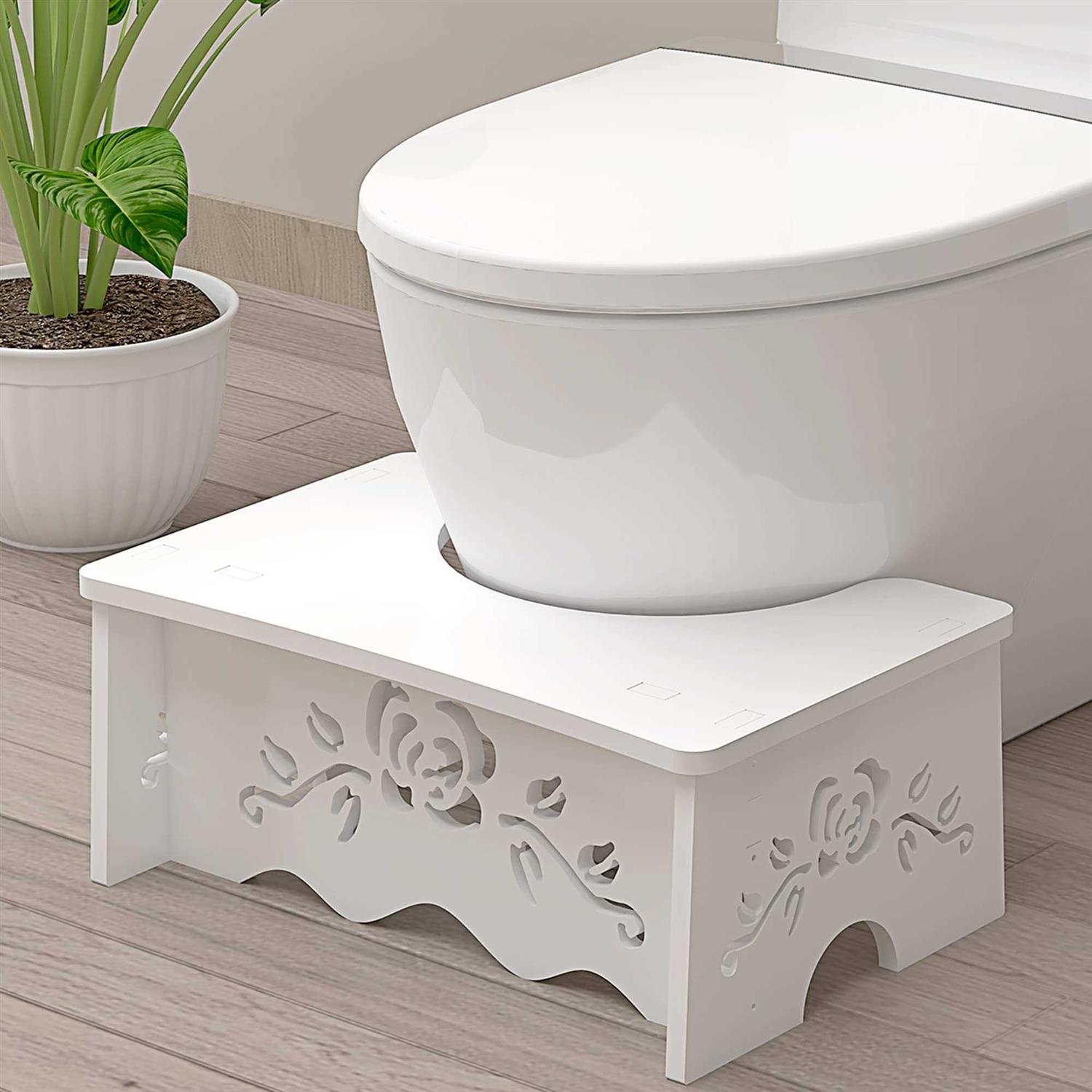 Fanwer Squatting Toilet Stool Poop Stool For Bathroom Toilet Potty Stool - Cheap Fitting