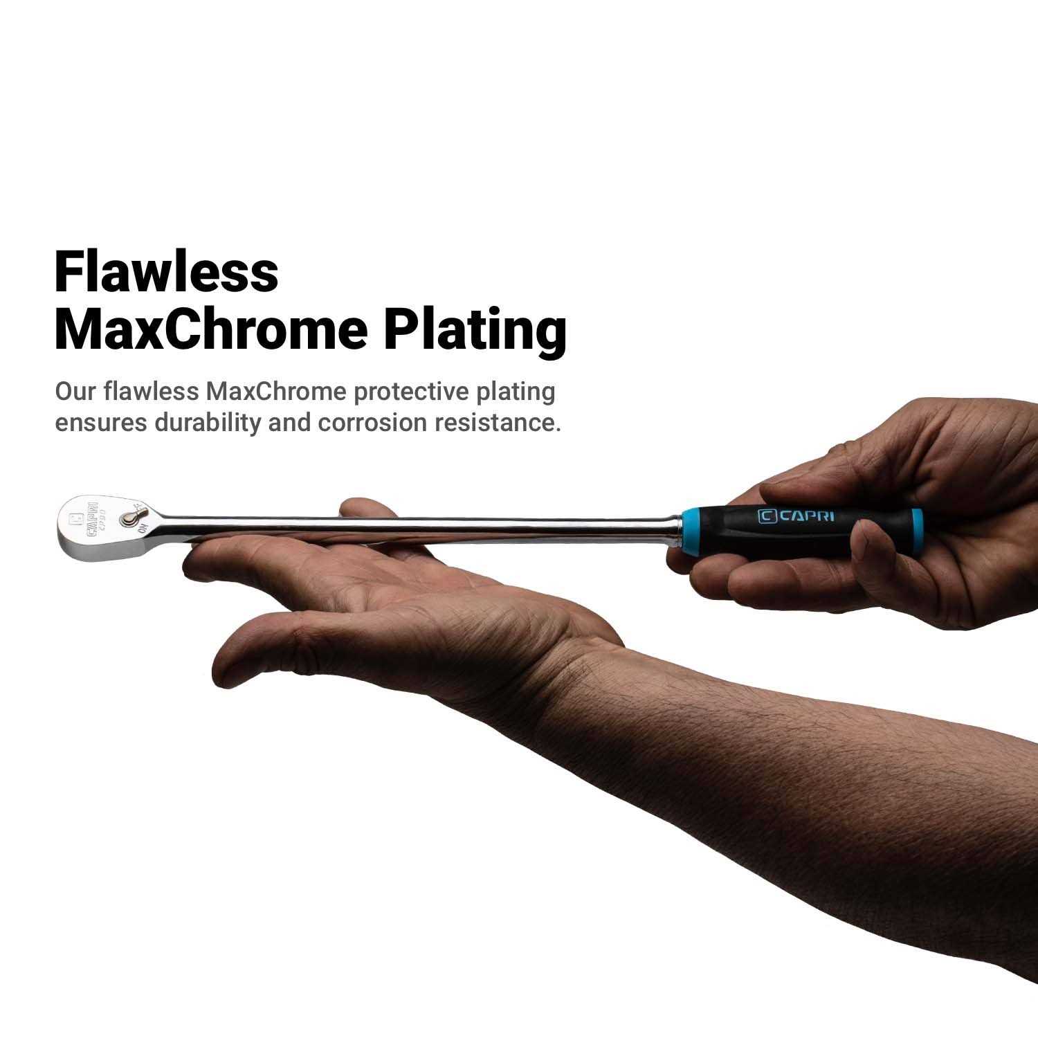 Capri Tools fine 90-Tooth Extra Long Ratchet Set - Cheap Fitting