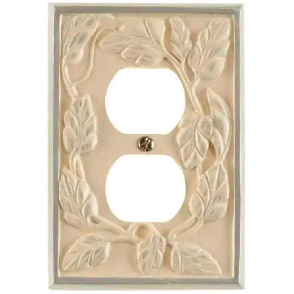 Amerelle Leaf 1 Toggle Wall Plate - Cheap Fitting