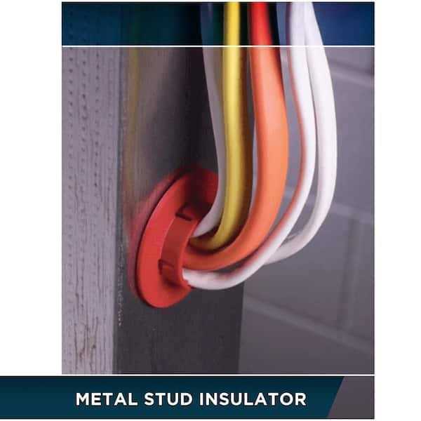 The Plumber’s Choice Metal Stud Insulator for Piping Wiring - Cheap Fitting