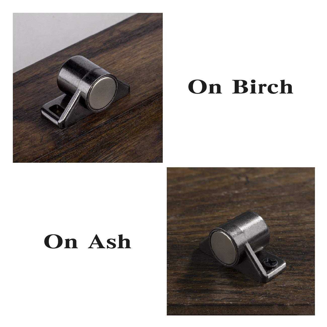 Keenkee 4 pack Magnetic Cabinet Door Catch with Neodymium Magnet Cabinet Latch Magnetic Closure Hardware for Kitchen Cupboard and Closet Door Closing - Cheap Fitting