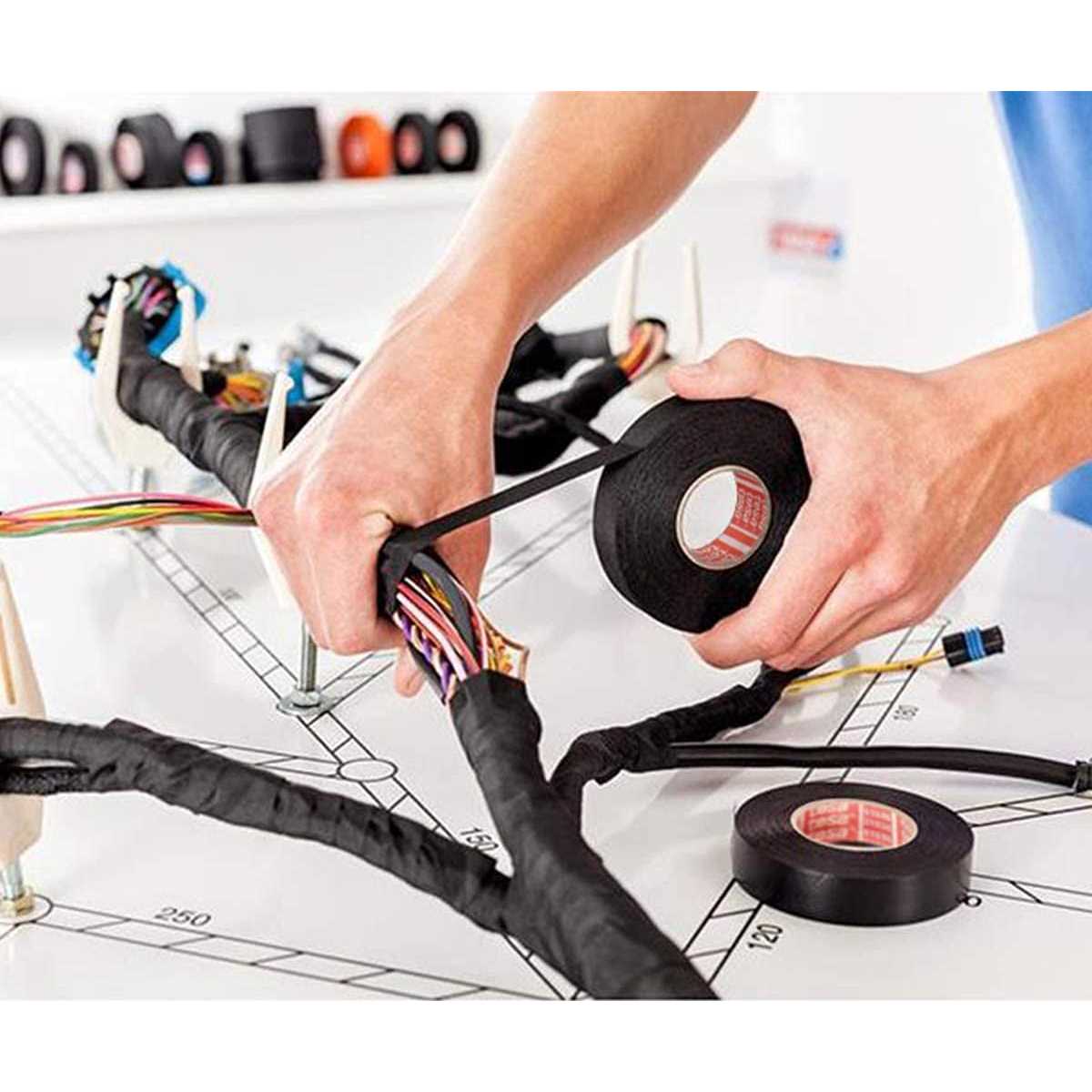 Tesa’s Most Advanced High Heat Harness Tape 51036 Mercedes, BMW, Audi, VW - Cheap Fitting