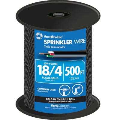 Southwire 18 / 4 Solid Sprinkler Wire (By-the-foot) | 49276945 - Cheap Fitting
