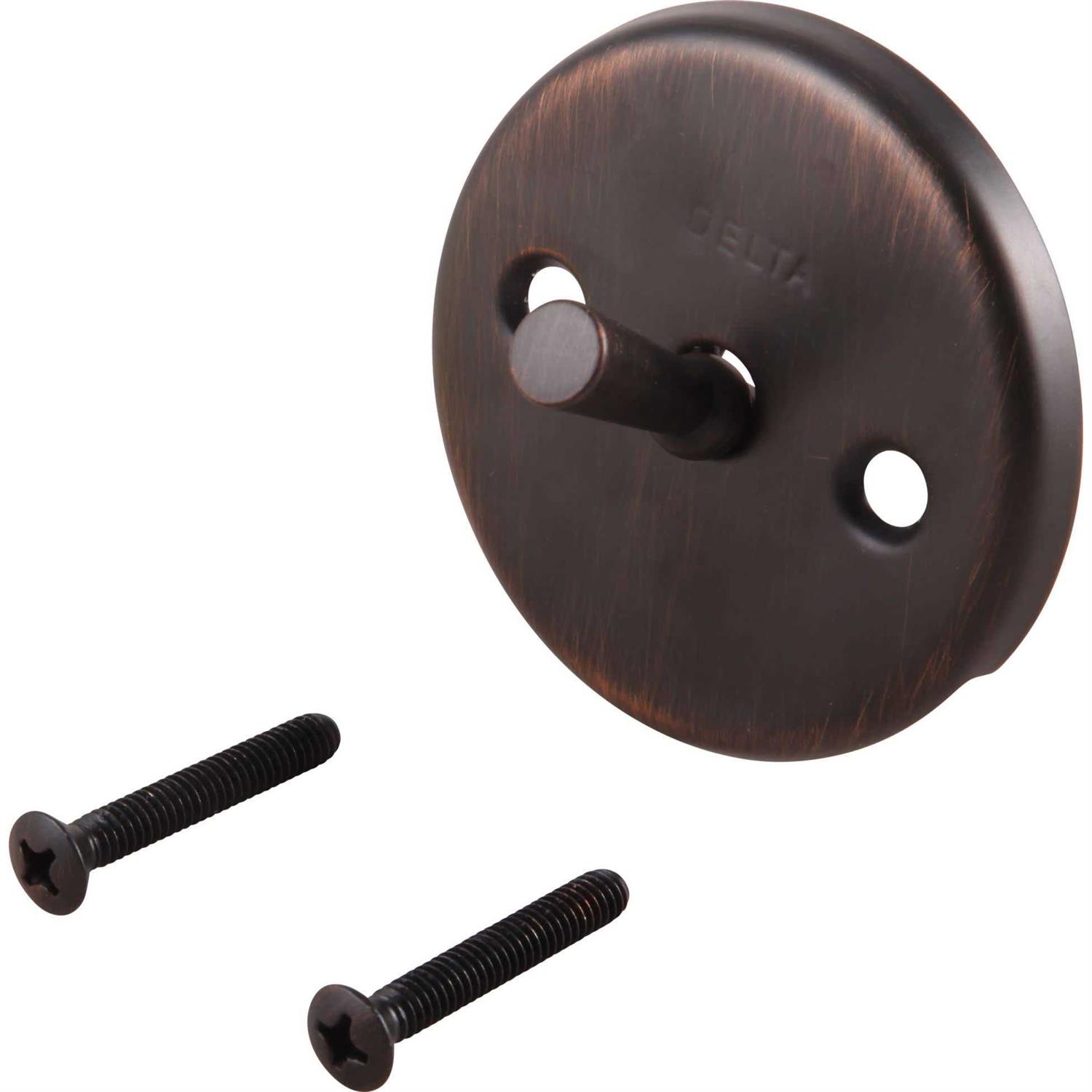 Delta Overflow Plate and Screws RP31555CZ - Cheap Fitting