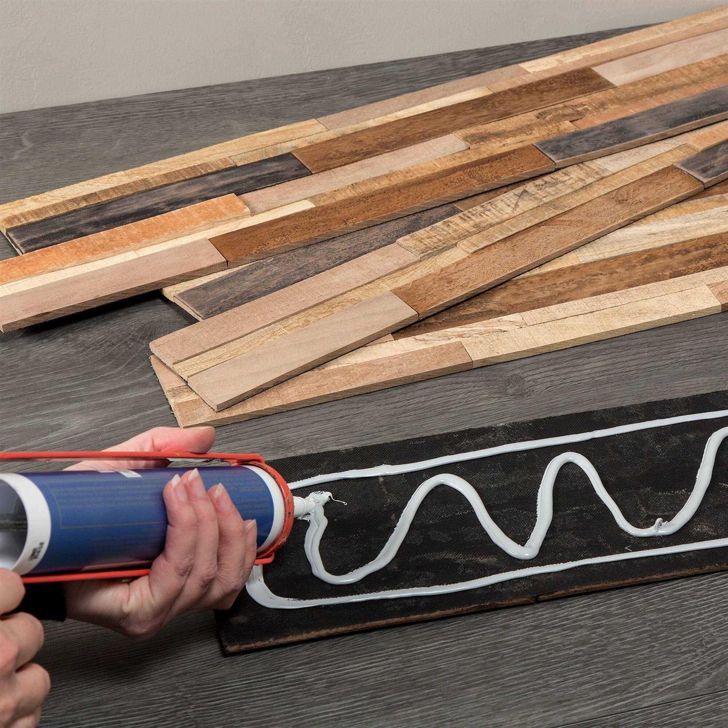 Rustic Grove 25.5in x 6in Wood Panel - Cheap Fitting