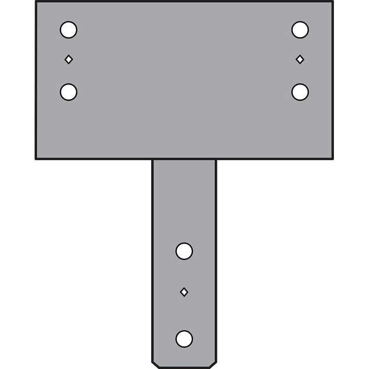 Simpson Strong Tie CC66 Column Cap - Cheap Fitting