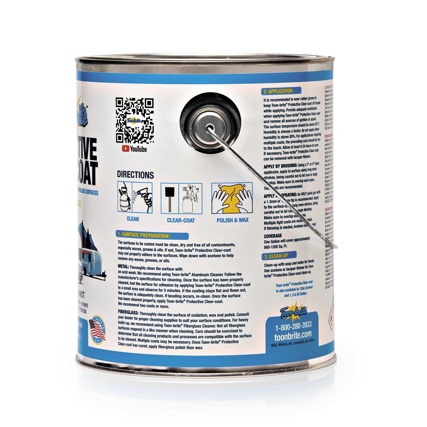 Toon-Brite P1000 Protective Clear-Coat - Cheap Fitting