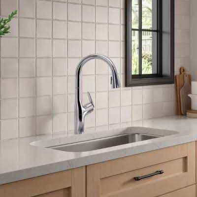 Kohler Safia 1-Handle Pull Down Sprayer Kitchen Faucet with Integrated Soap Dispenser - Cheap Fitting