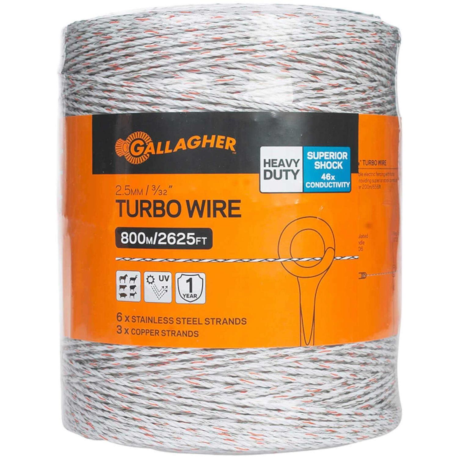Gallagher Turbo Wire - Cheap Fitting