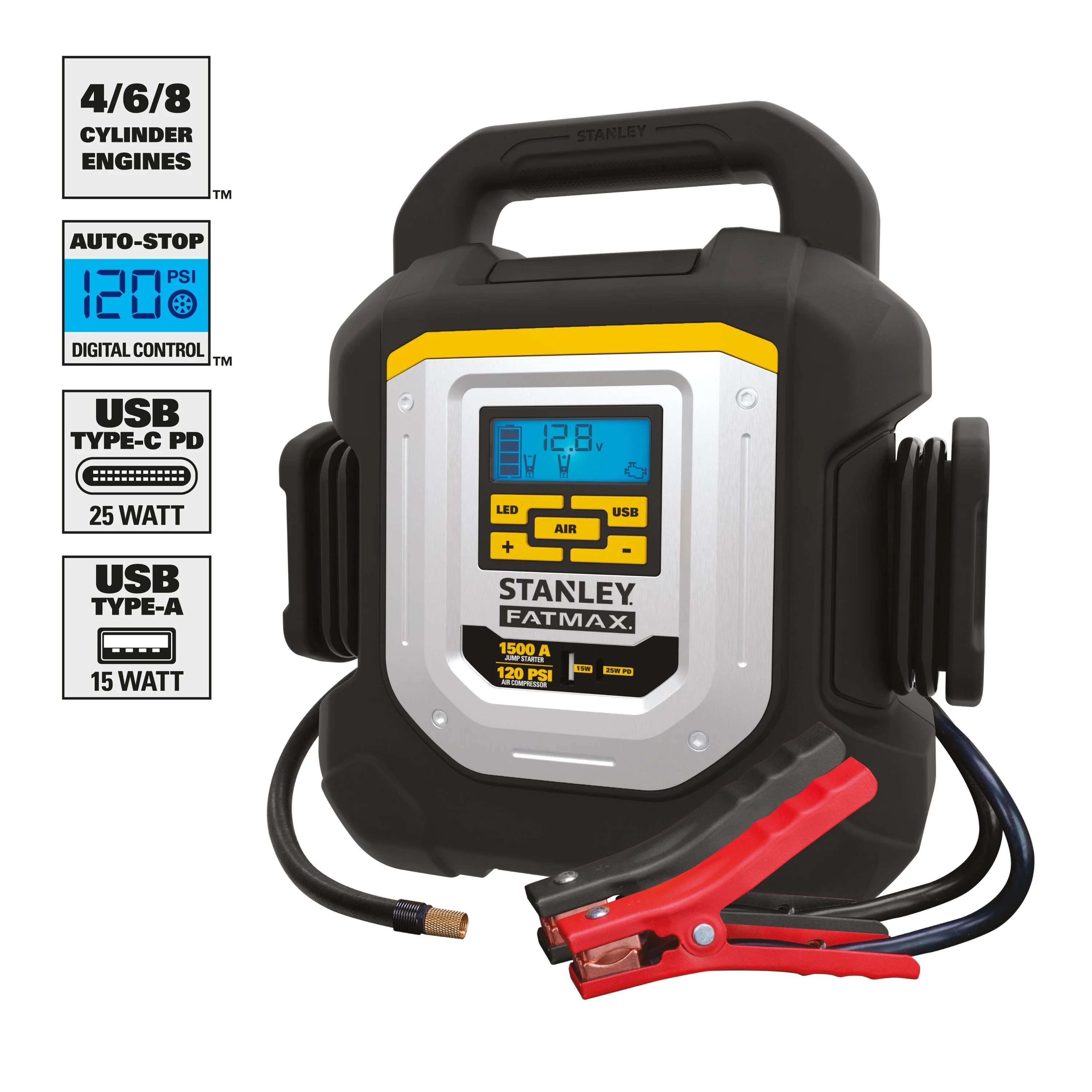 Stanley J15CF 1500 Amp Jump Starter - Cheap Fitting