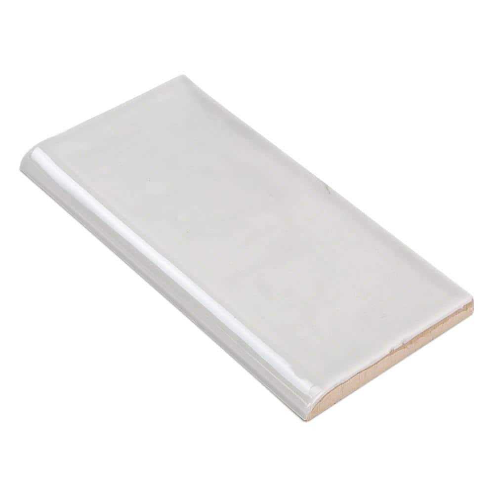 Ivy Hill Tile Hill Tile Catalina 6 x 3 Ceramic Bullnose Tile Trim - Cheap Fitting