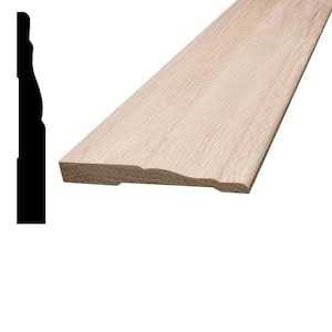 Alexandria Moulding 9/16 in. x 3-1/4 in. x 96 in. Oak Crown Moulding - Cheap Fitting