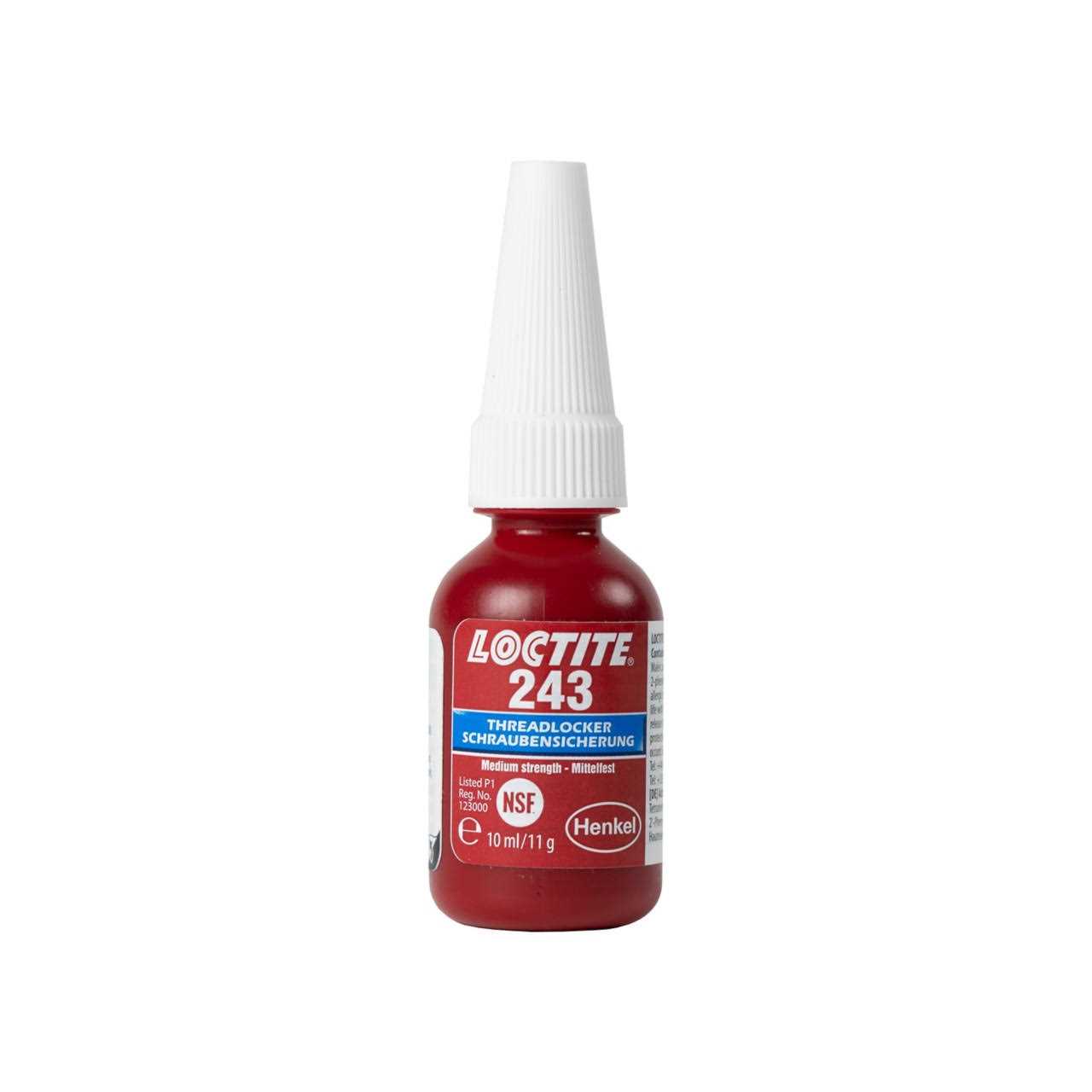 Loctite 243 Threadlocker Medium Strength - Cheap Fitting