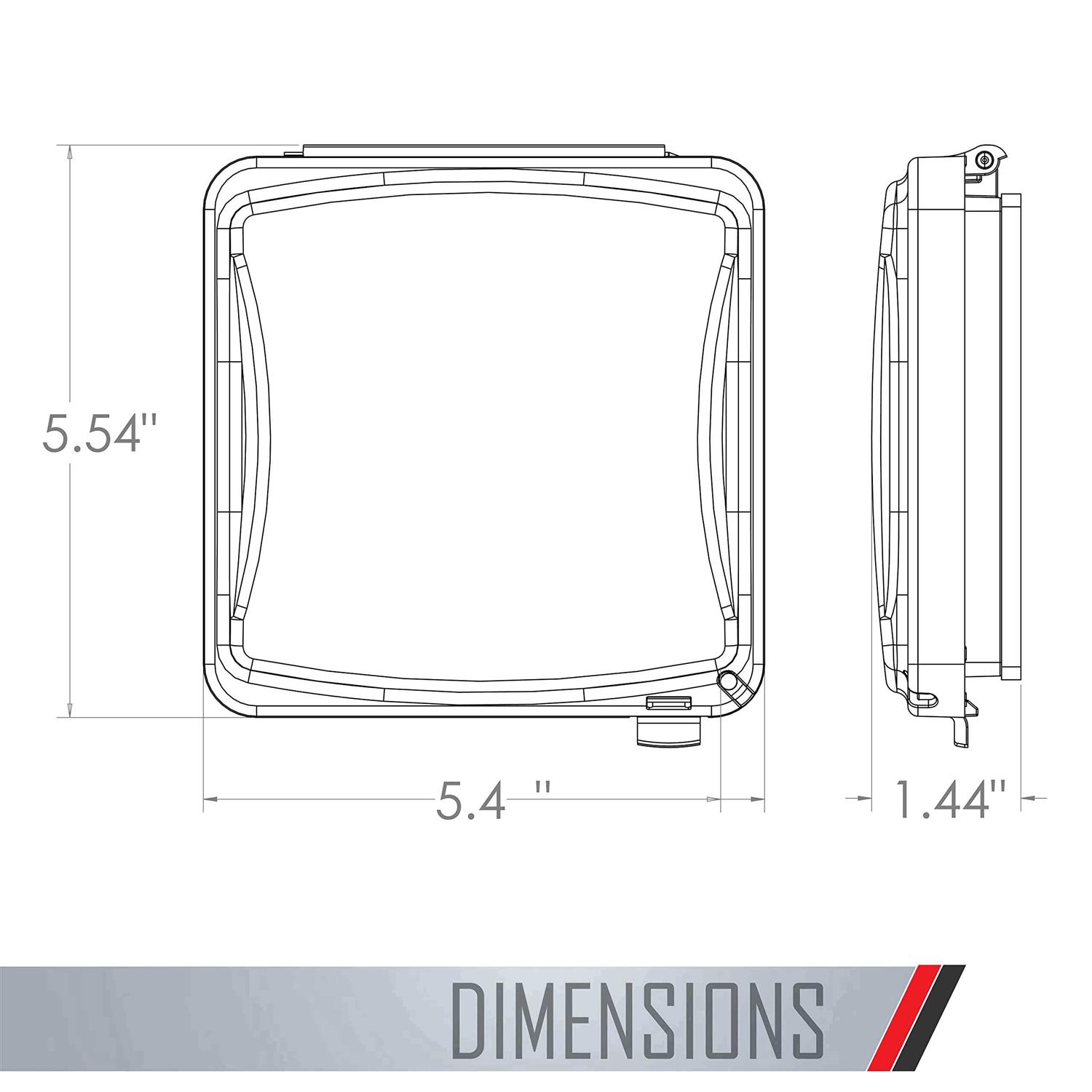 Taymac 2-Gang White Weatherproof Device Flat Cover MM1410W - Cheap Fitting