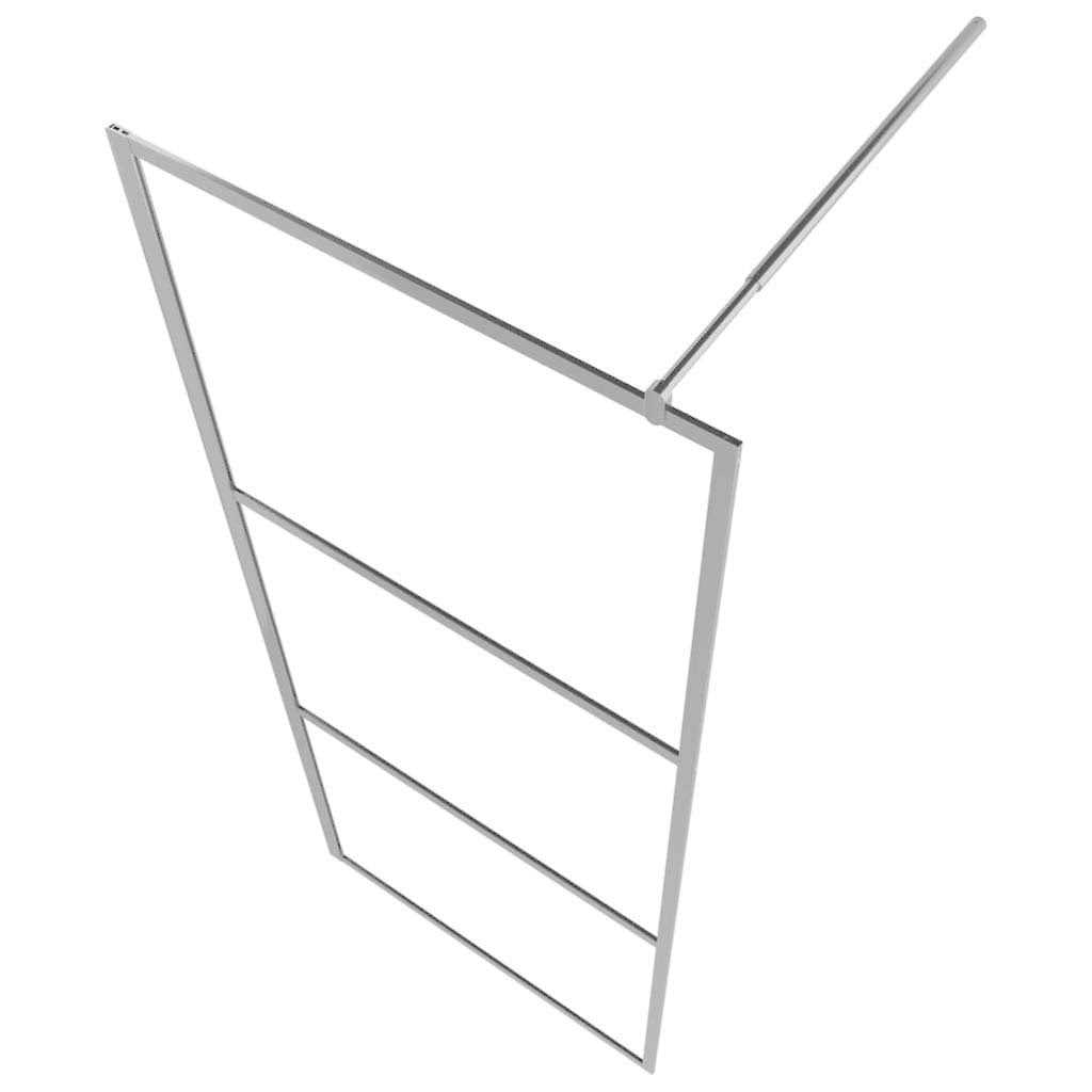 vidaXL Walk-in Shower Wall with Whole Frosted ESG Glass - Cheap Fitting