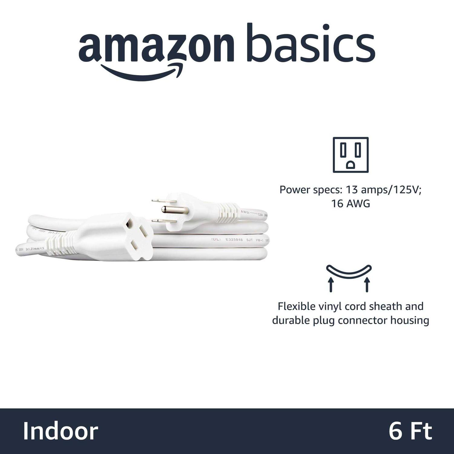 Amazon Basics Basics Extension Cord - Cheap Fitting