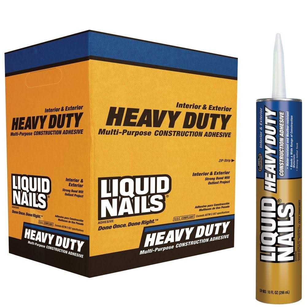 Liquid Nails Construction Adhesive Heavy Duty - Cheap Fitting