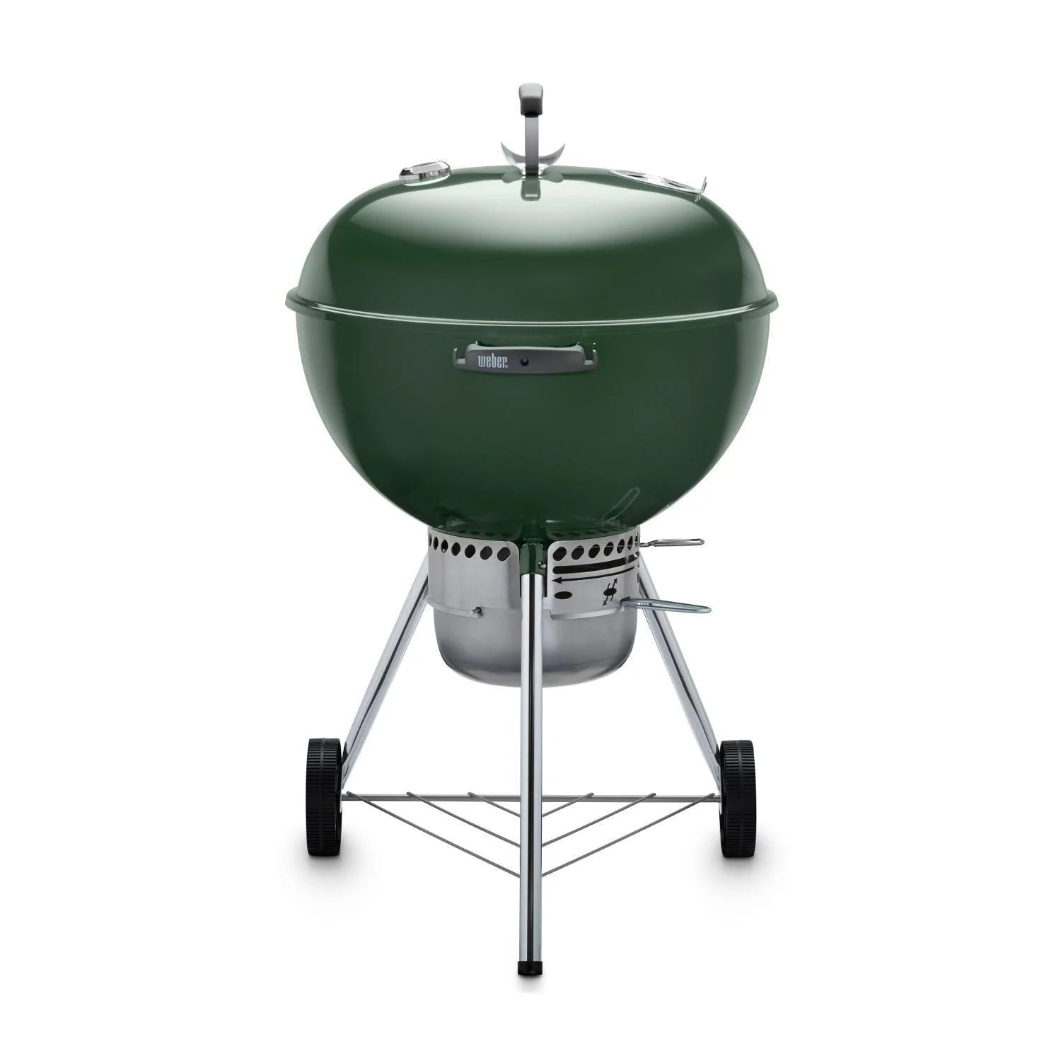 Weber Original Kettle Premium 22-Inch Charcoal Grill - Green - 14407001 - Cheap Fitting
