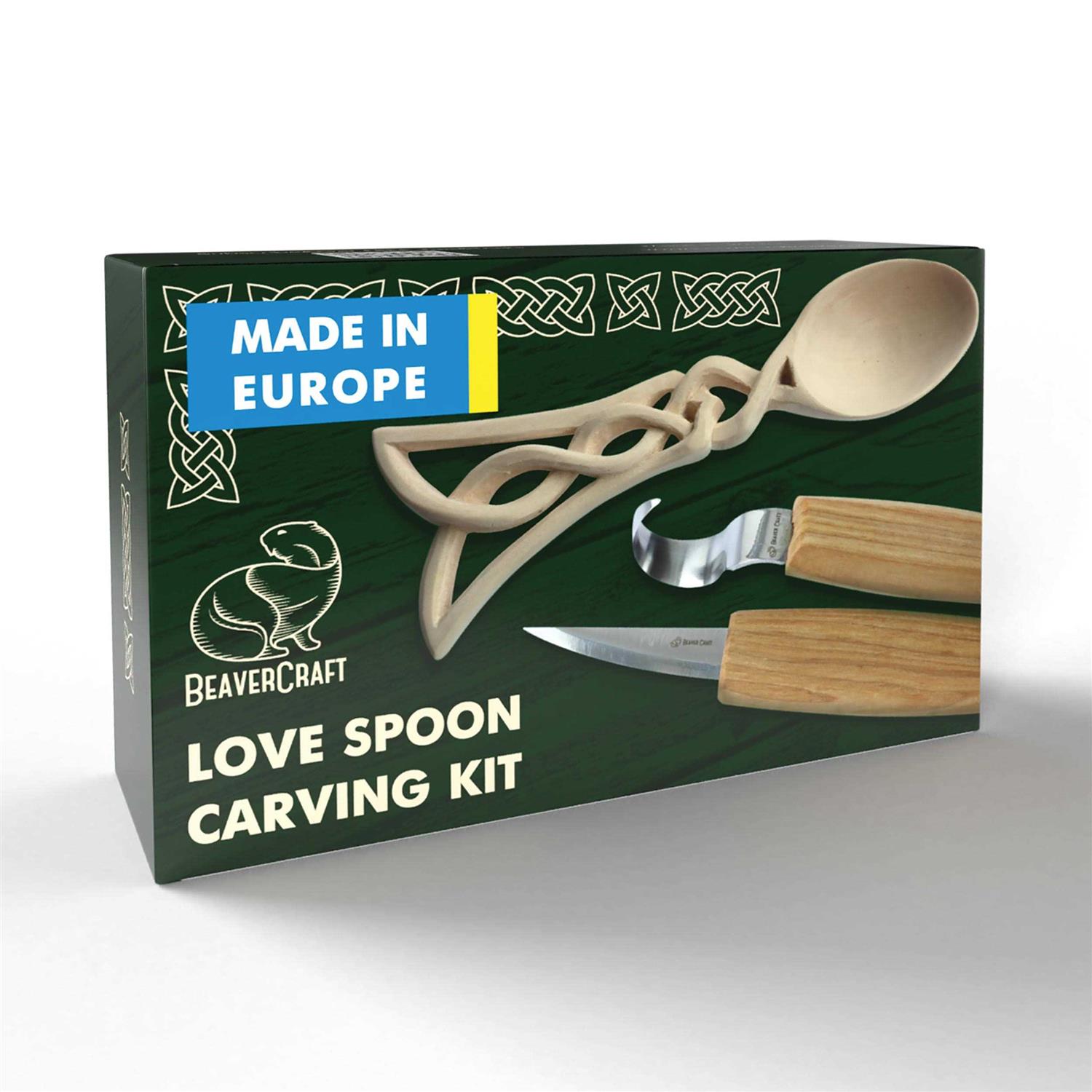Beavercraft Spoon Carving Kit for Beginners DIY04 Wood Carving Whittling Hobby Kit for Adults and Teens - Cheap Fitting