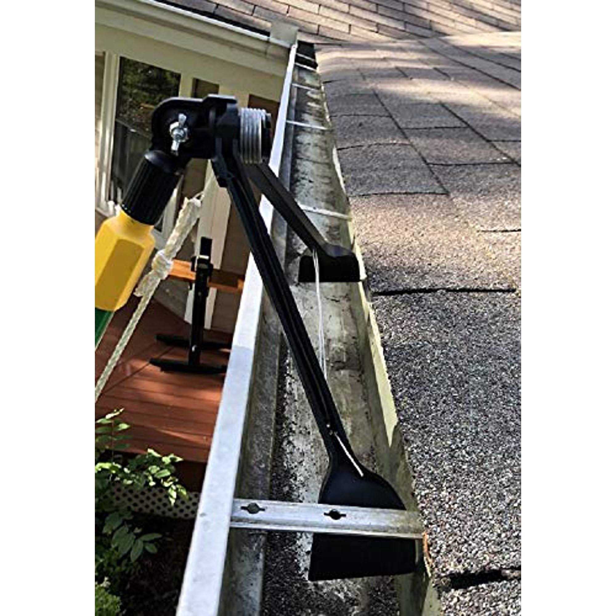 Gutter Sense Gutter Cleaning Tool with Lube and Extra Operating Line - Cheap Fitting