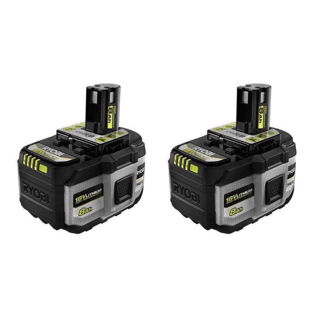 Ryobi ONE+ 18V 8.0 Ah Lithium-Ion HIGH PERFORMANCE Battery - Cheap Fitting