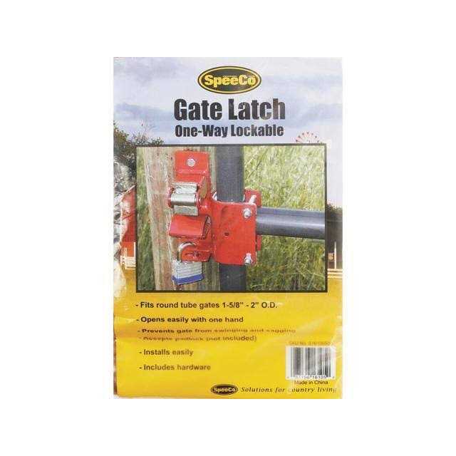 Speeco 1-Way Lockable Gate Latch - Cheap Fitting