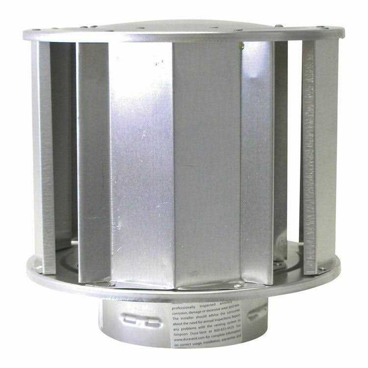 DuraVent DirectVent Pro High-Wind Termination Cap - Cheap Fitting