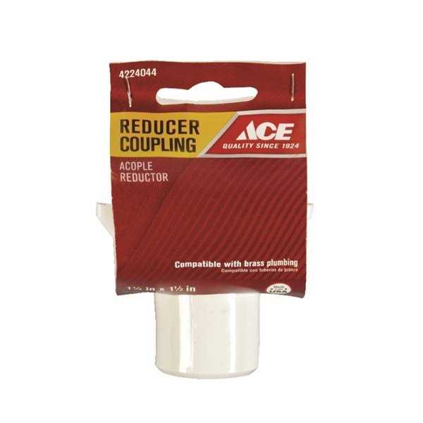 Ace 1-1/2 in. Slip x 1-1/4 in. D Slip Plastic Reducing Coupling - Cheap Fitting
