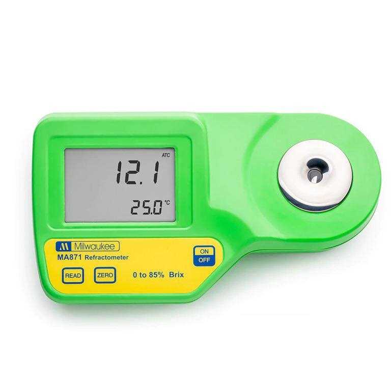 Milwaukee MA871 Brix Digital Refractometer - Cheap Fitting