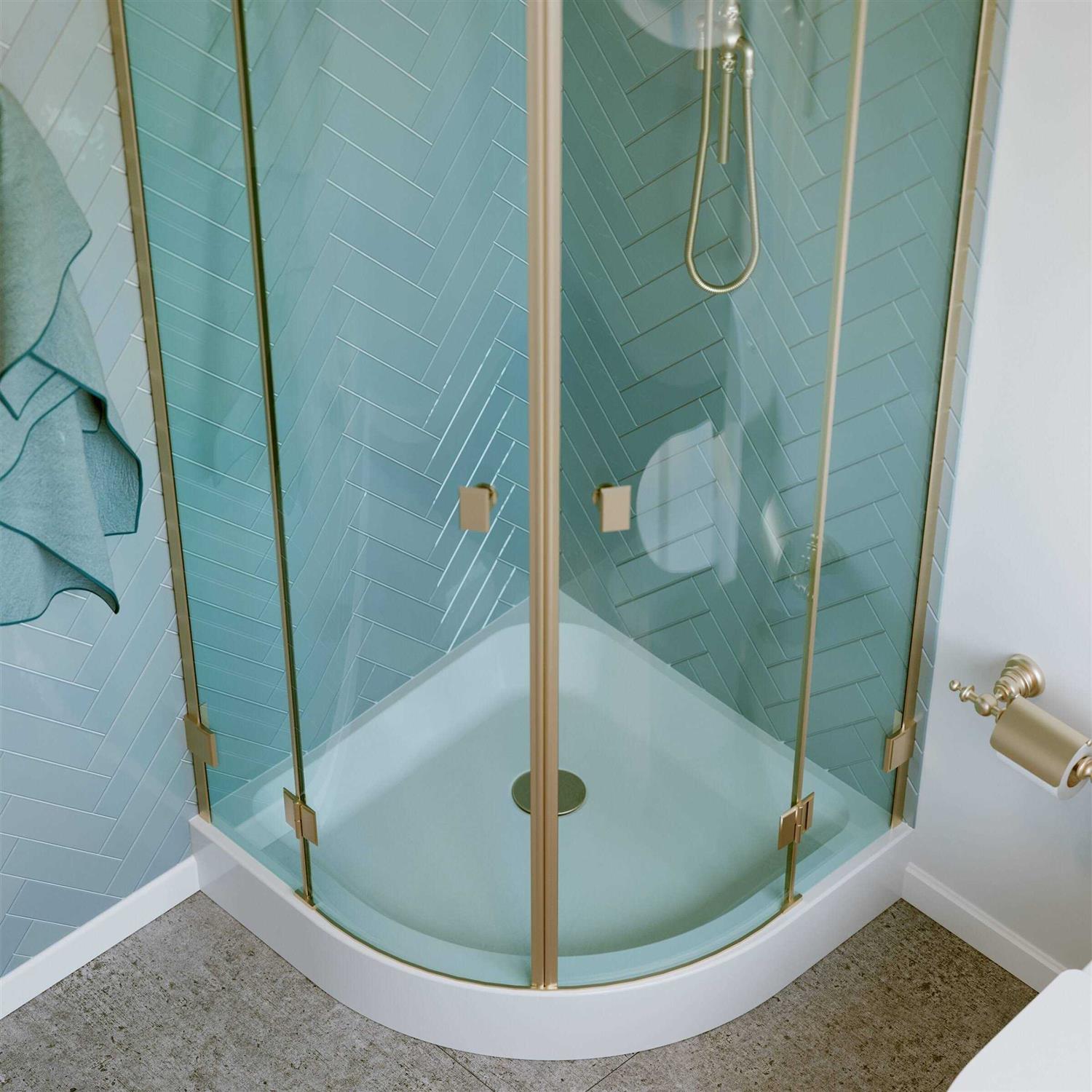 Swiss Madison SM-SB536 Voltaire 32 x 32 Center Drain Neo Angle Shower Base - Cheap Fitting
