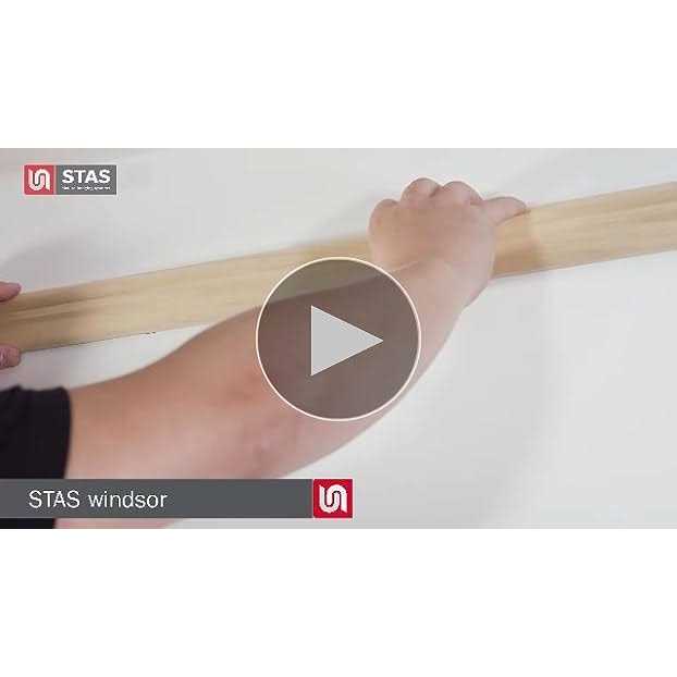 STAS Windsor Traditional Wooden Picture Rail Moulding for Art Hanging - Cheap Fitting