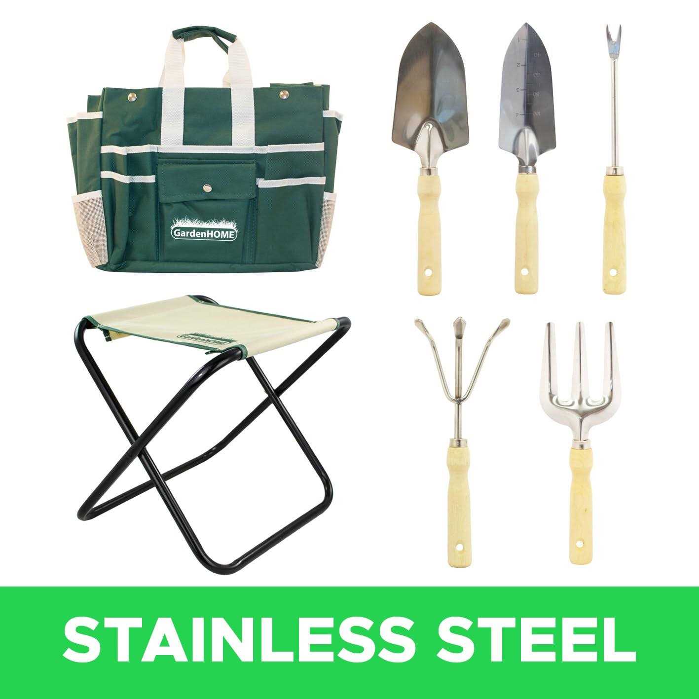 Gardenhome 7-Piece All-in-One Garden Tool Set - Cheap Fitting