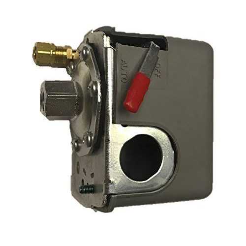 Square D 135-175 PSI Air Compressor Pressure Switch Control Valve 9013fhg42j59m1x - Cheap Fitting