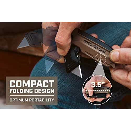 Spec Ops Retractable Blade Folding Utility Knife SPEC-K1-FR - Cheap Fitting