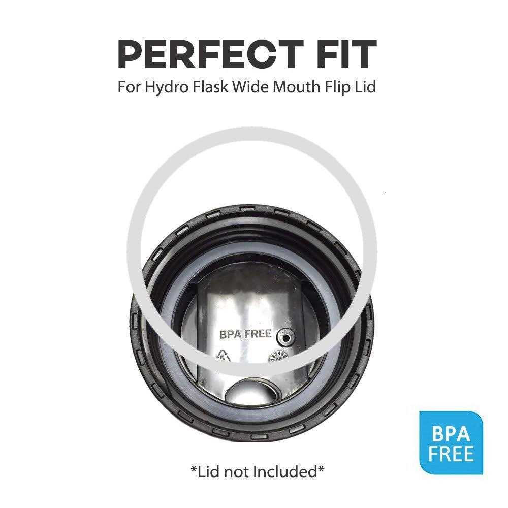 3-Pack Hydro Gaskets Seals Replacement for Hydro Flask Wide Mouth Flip Lid Cap Bpa-Free Rubber Stoppers - Cheap Fitting