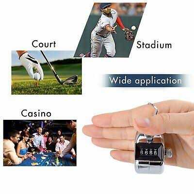 KTRIO Metal Handheld Tally Counter 4-Digit Number Count Clicker Counter - Cheap Fitting