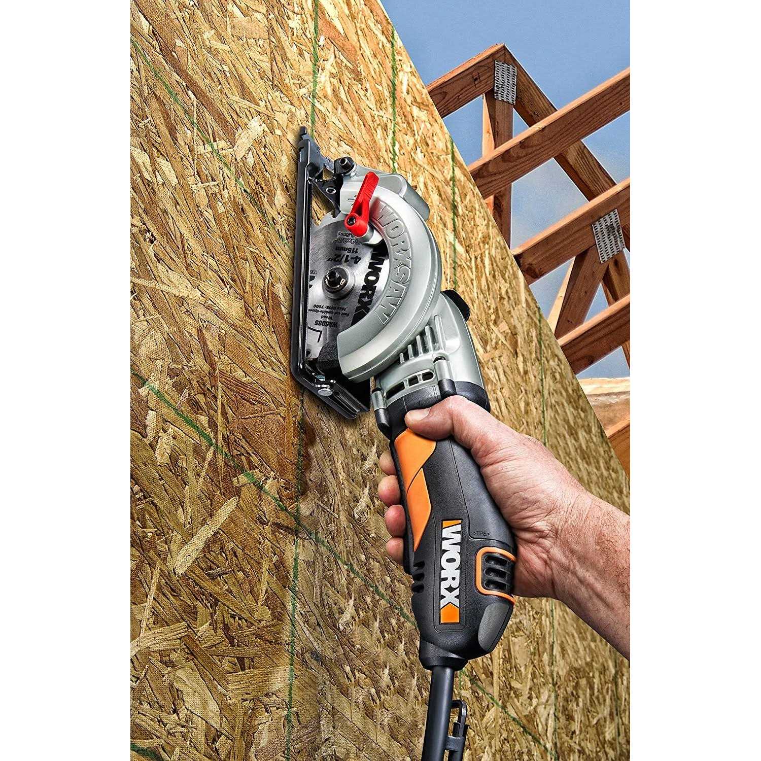 Worx Worxsaw 4-1/2 Inch Compact Circular Saw WX429L - Cheap Fitting