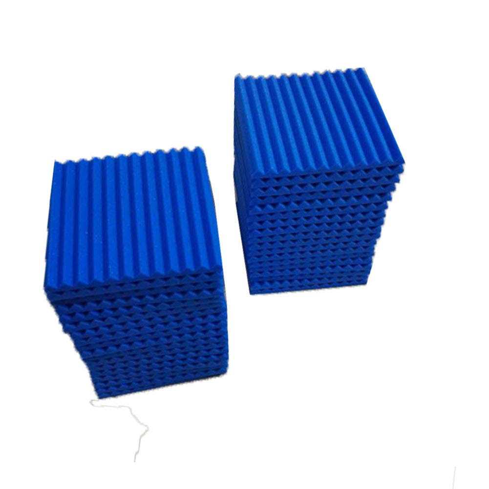 Burdurry 50 Pack Acoustic Panels Soundproof Studio Foam for Walls Sound Absorbing Panels Sound Insulation Panels Wedge for Home Studio Ceiling - Cheap Fitting