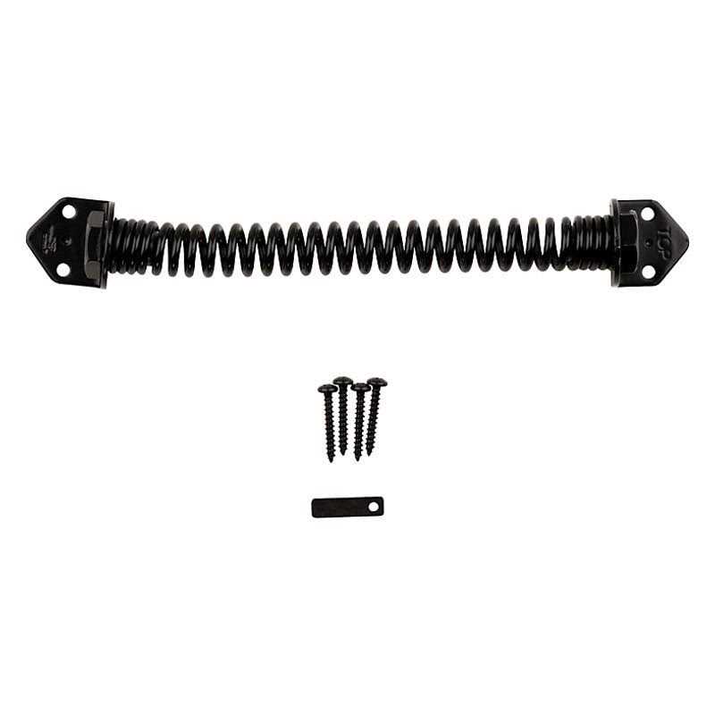 National Hardware Black Door & Gate Spring - Cheap Fitting