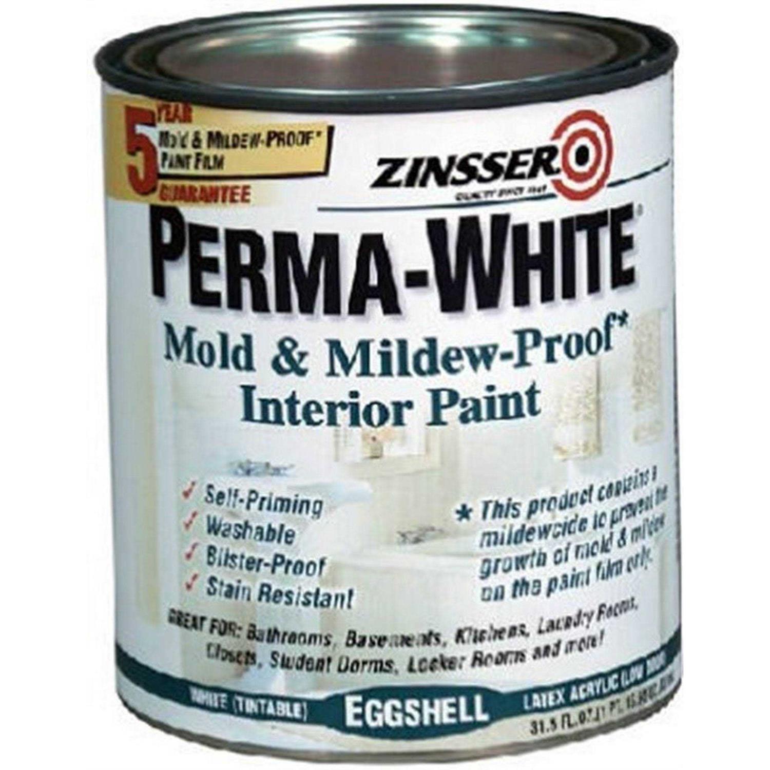 Zinsser Perma-White Mold & Mildew Proof Interior Paint - Cheap Fitting