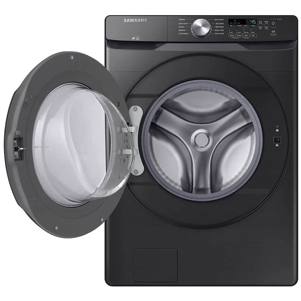 Samsung WF45T6000AV 4.5 Cu. Ft. Black Stainless Steel Front Load Washer - Cheap Fitting