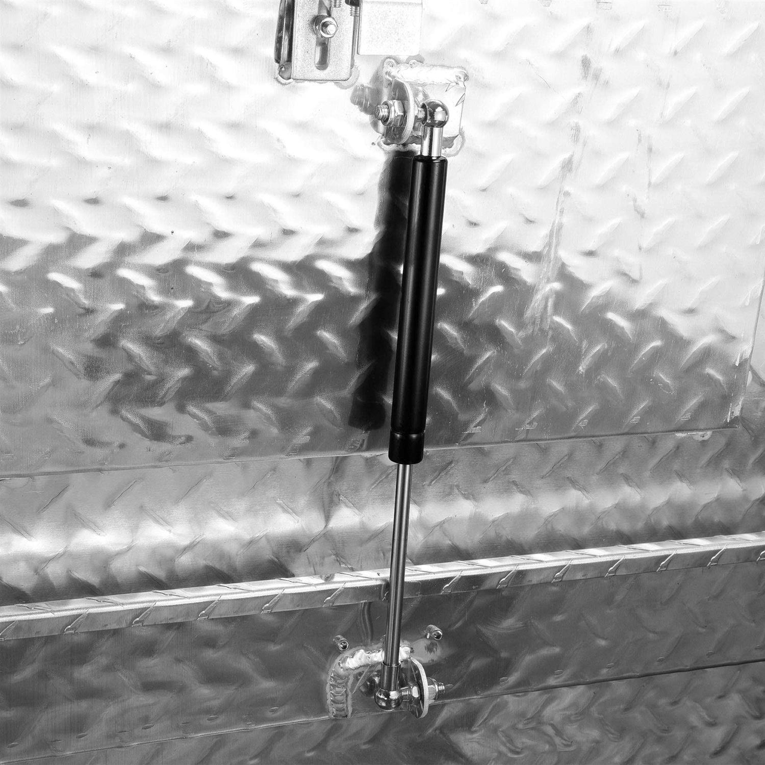 Arksen Diamond Plate Aluminum Trailer Tongue Box Pickup Truck Tool Box Storage Organizer With Lock Key - Cheap Fitting