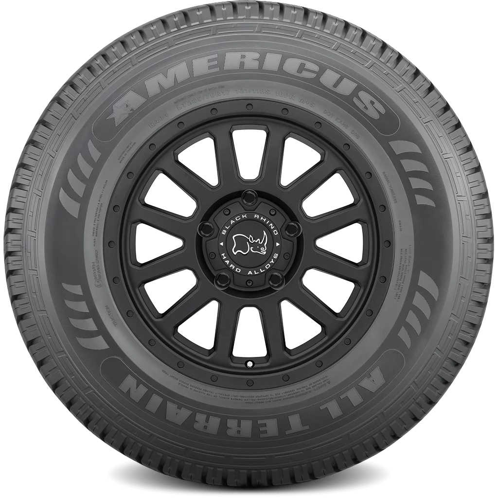 Americus Rugged All Terrain All Terrain LT35X12.50R17 121S E Light Truck Tire - Cheap Fitting