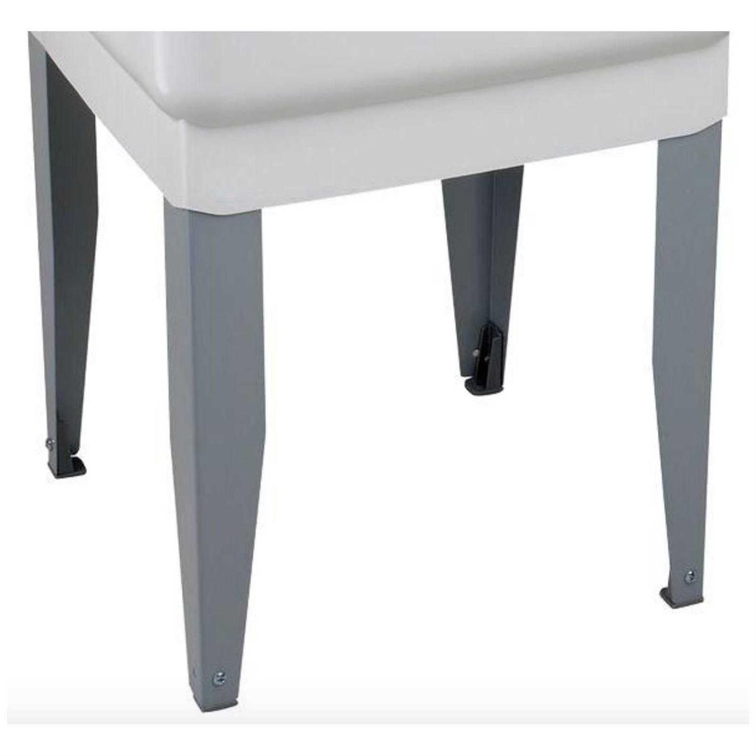 Mustee Laundry Tub White - Cheap Fitting